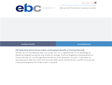 Tablet Screenshot of ebcnederland.nl
